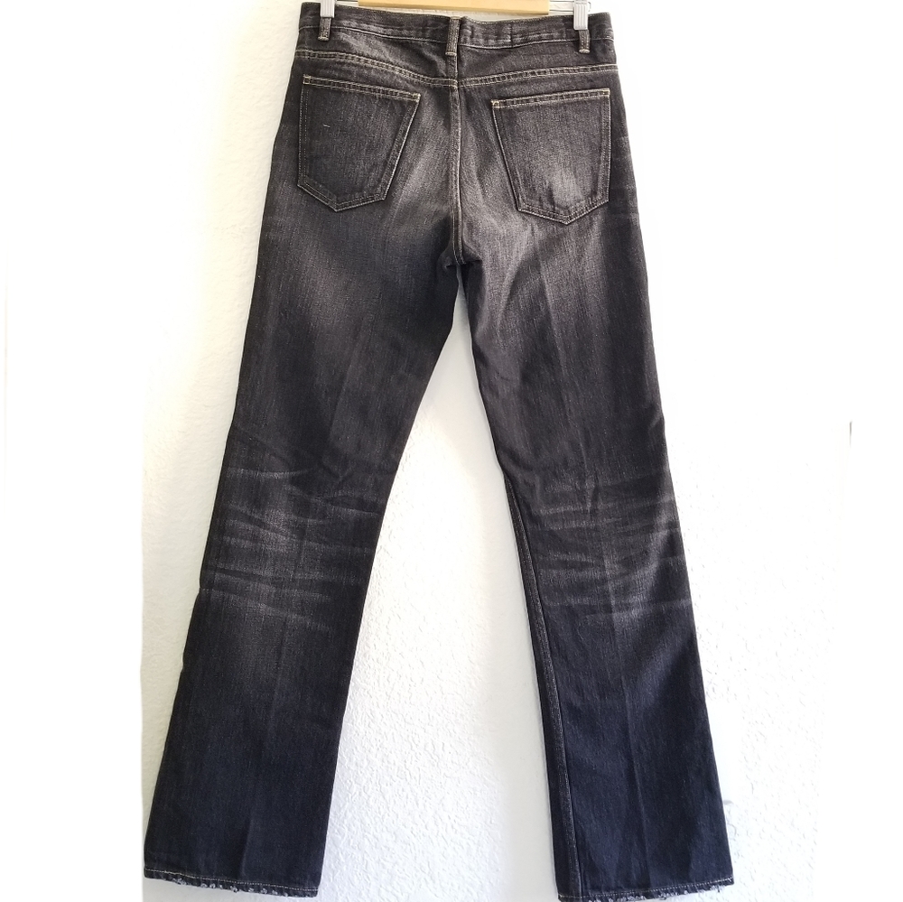 Golden Goose High Rise Denim Pants Size S Small Black - Picture 3 of 11
